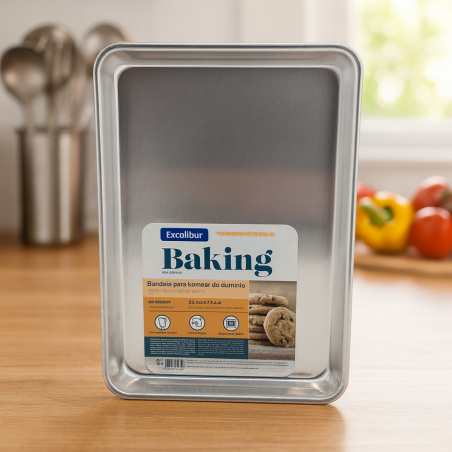 Bandeja para Hornear EXCALIBUR 13x19x1.05 A164-CBP-1319 | Ideal para horneado uniforme